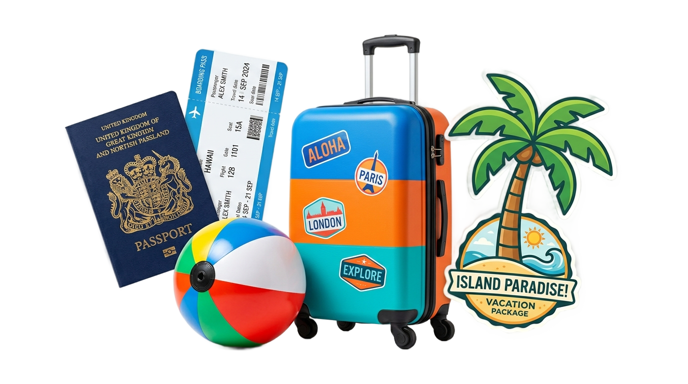 package holiday offered in png PNG transparent background