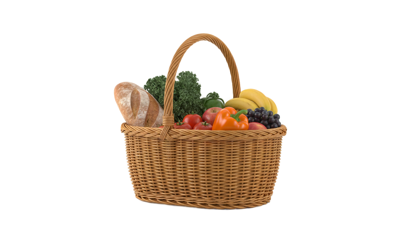market basket png PNG transparent background