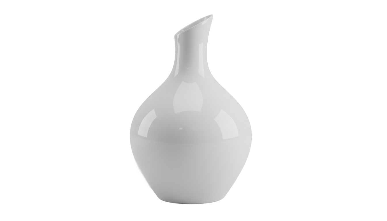 white vase png PNG transparent background