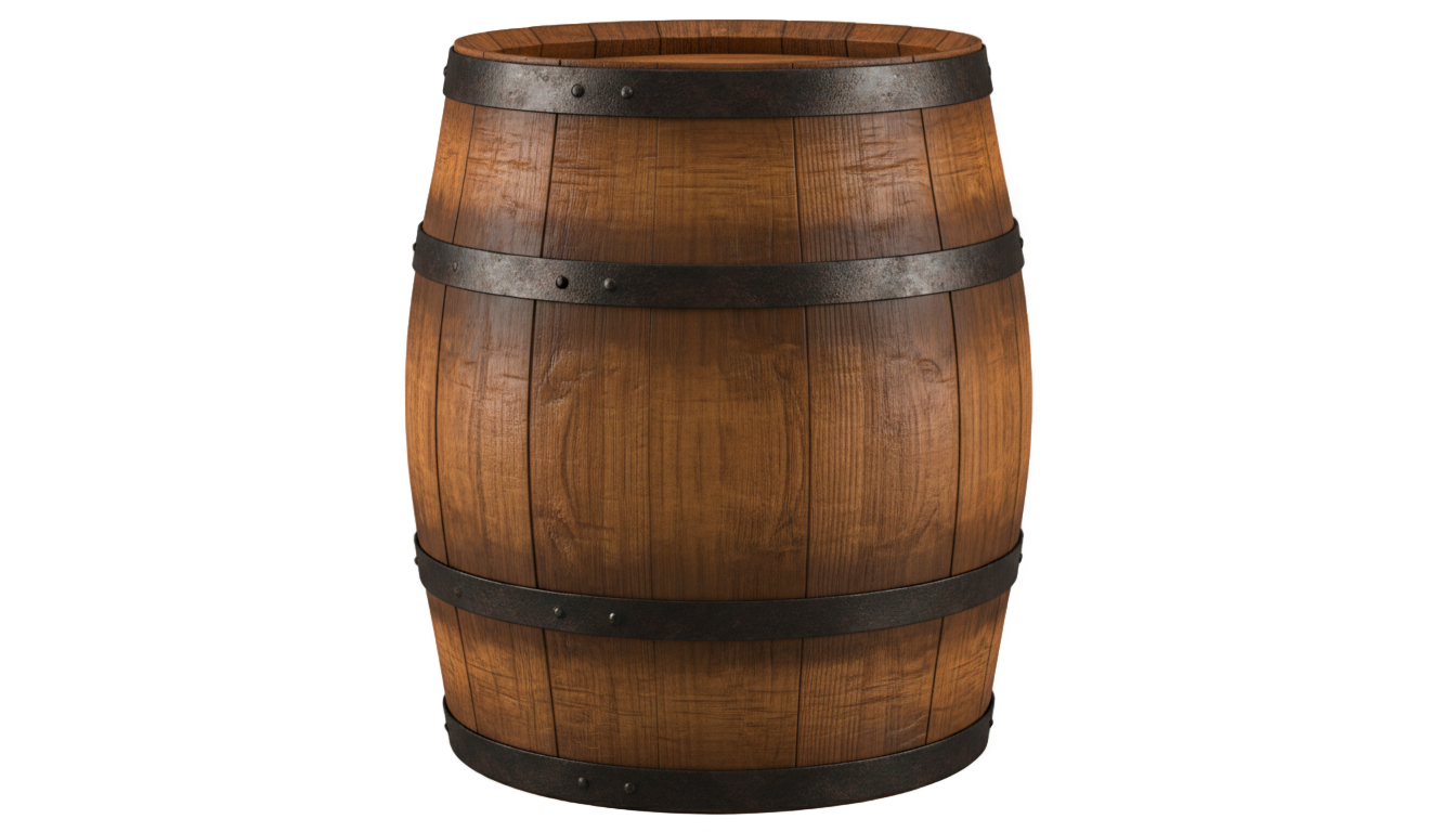 cartoon barrel png PNG transparent background