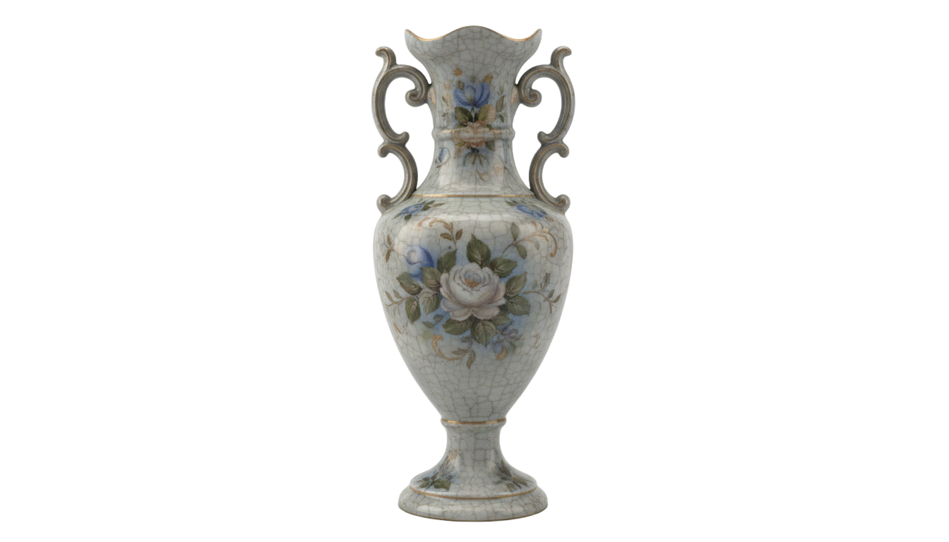 vintage flower vase png PNG transparent background