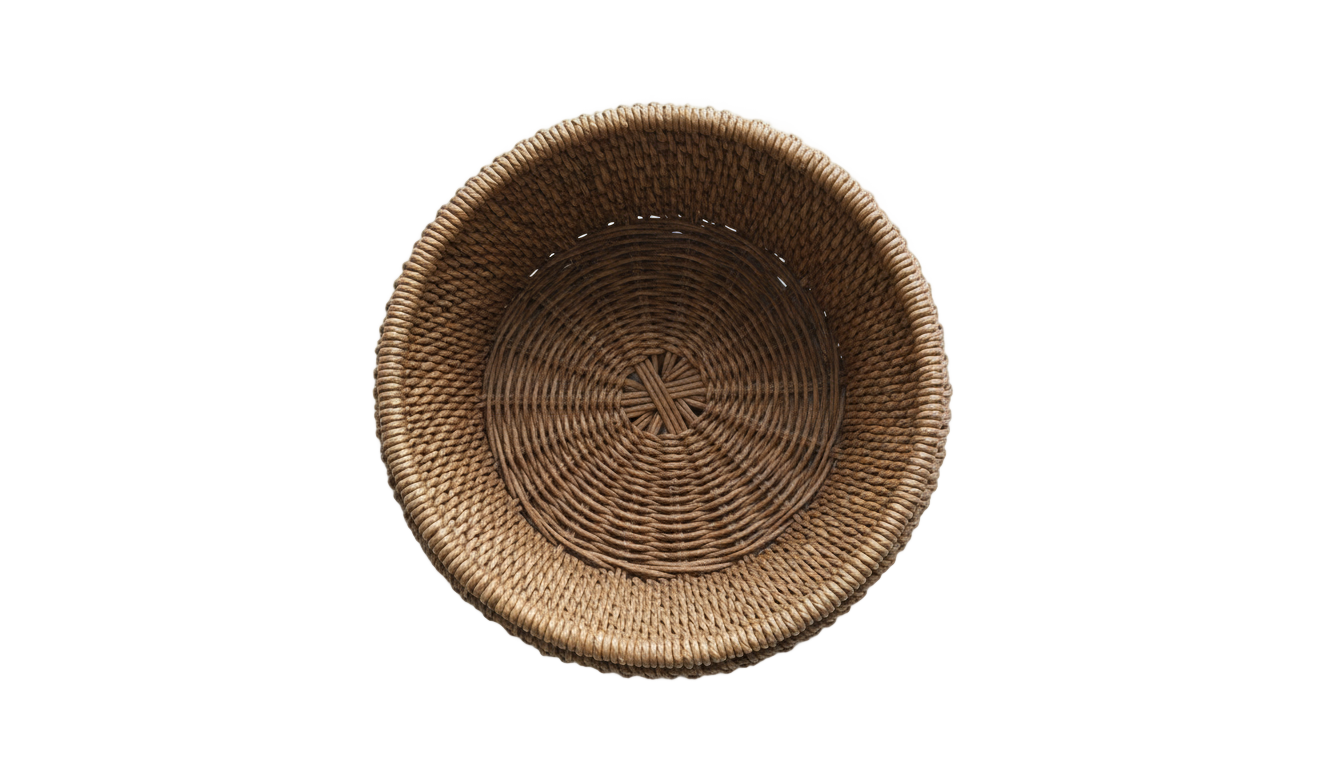 basket top view png PNG transparent background