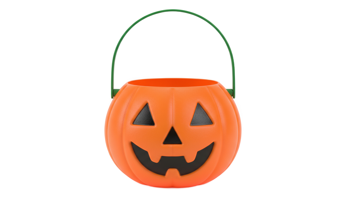 pumpkin bucket png PNG transparent background