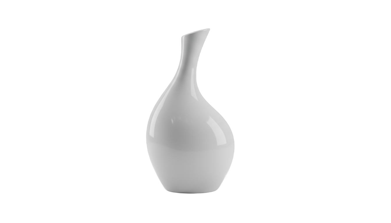 white vase png PNG transparent background