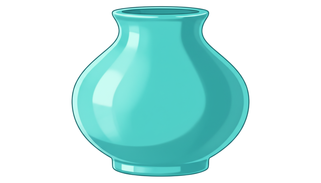 vase png cartoon PNG transparent background
