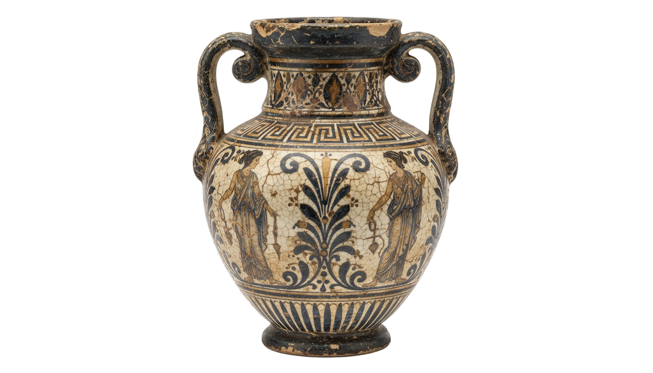 vintage vase png PNG transparent background