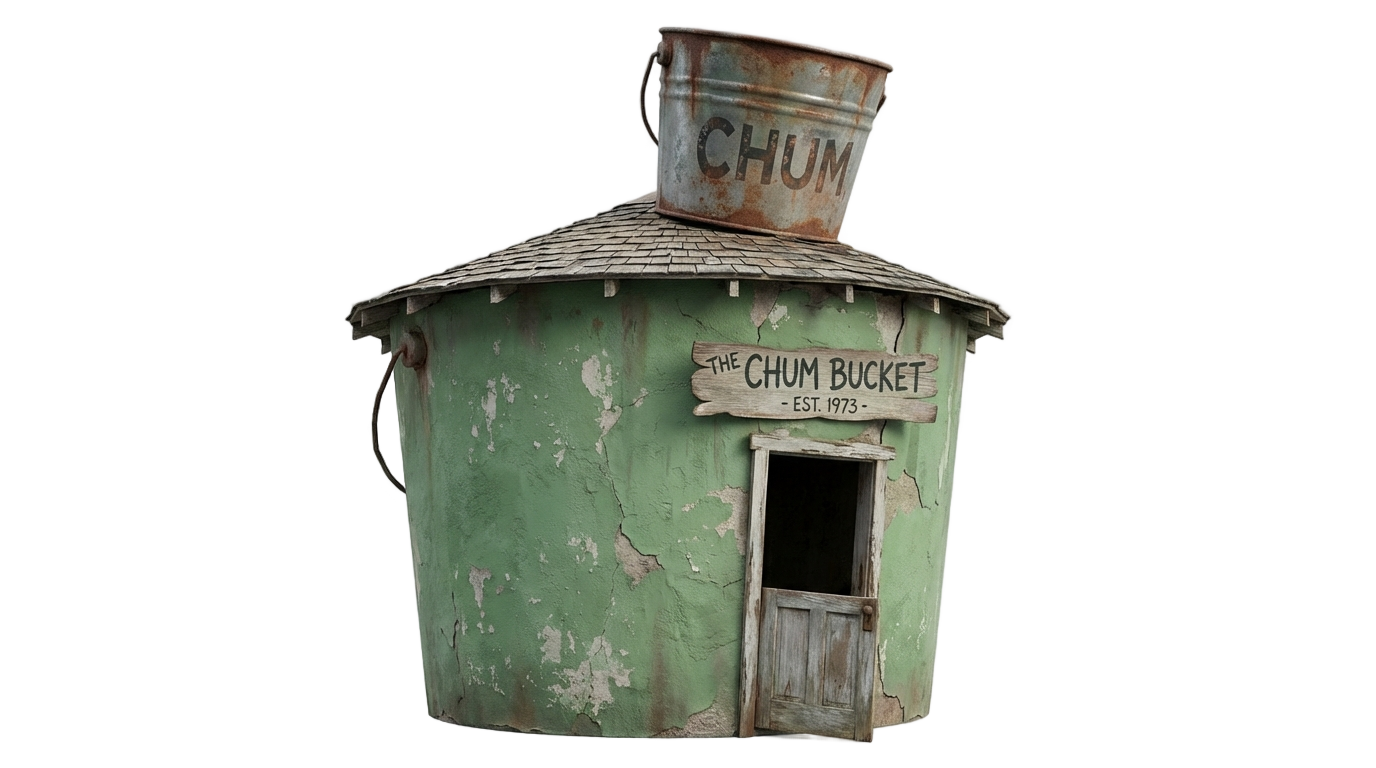 this isn't the chum bucket png PNG transparent background