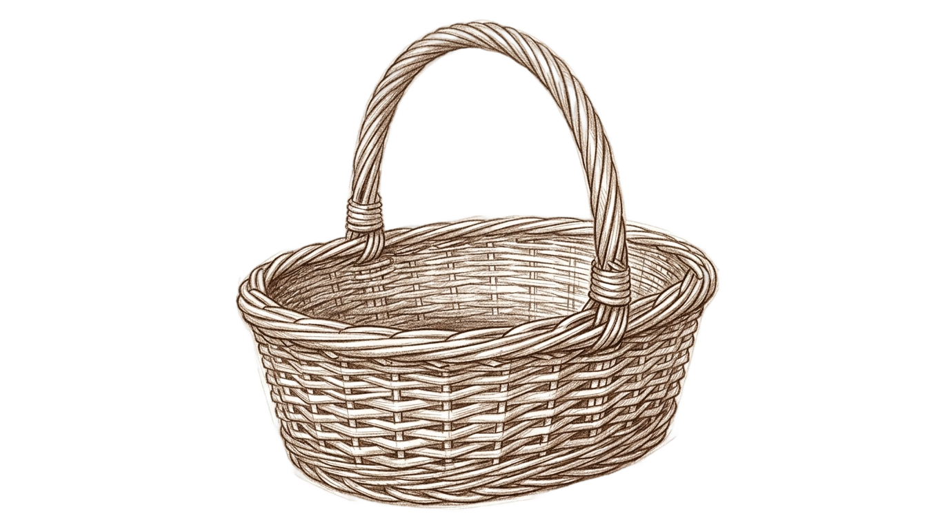 basket drawing png PNG transparent background