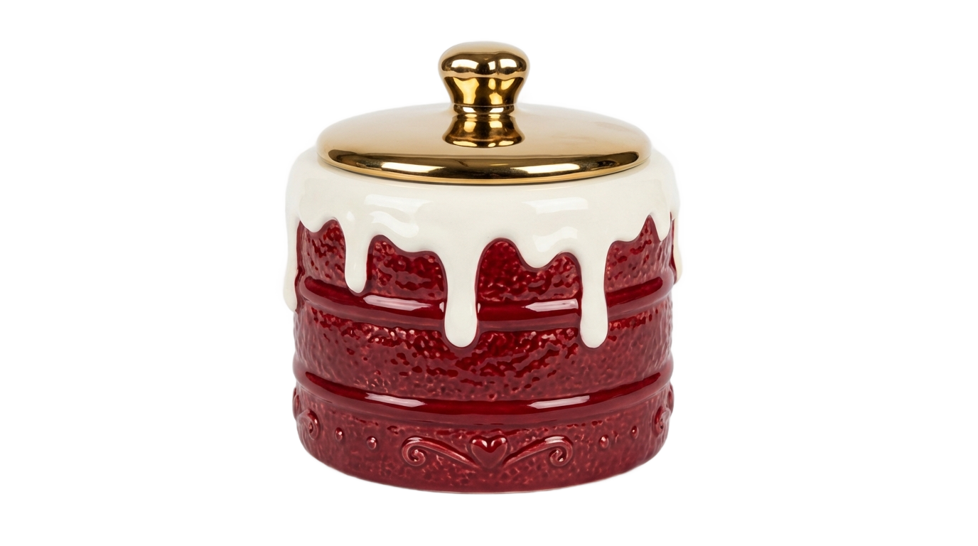 red velvet cookie jar png pack PNG transparent background