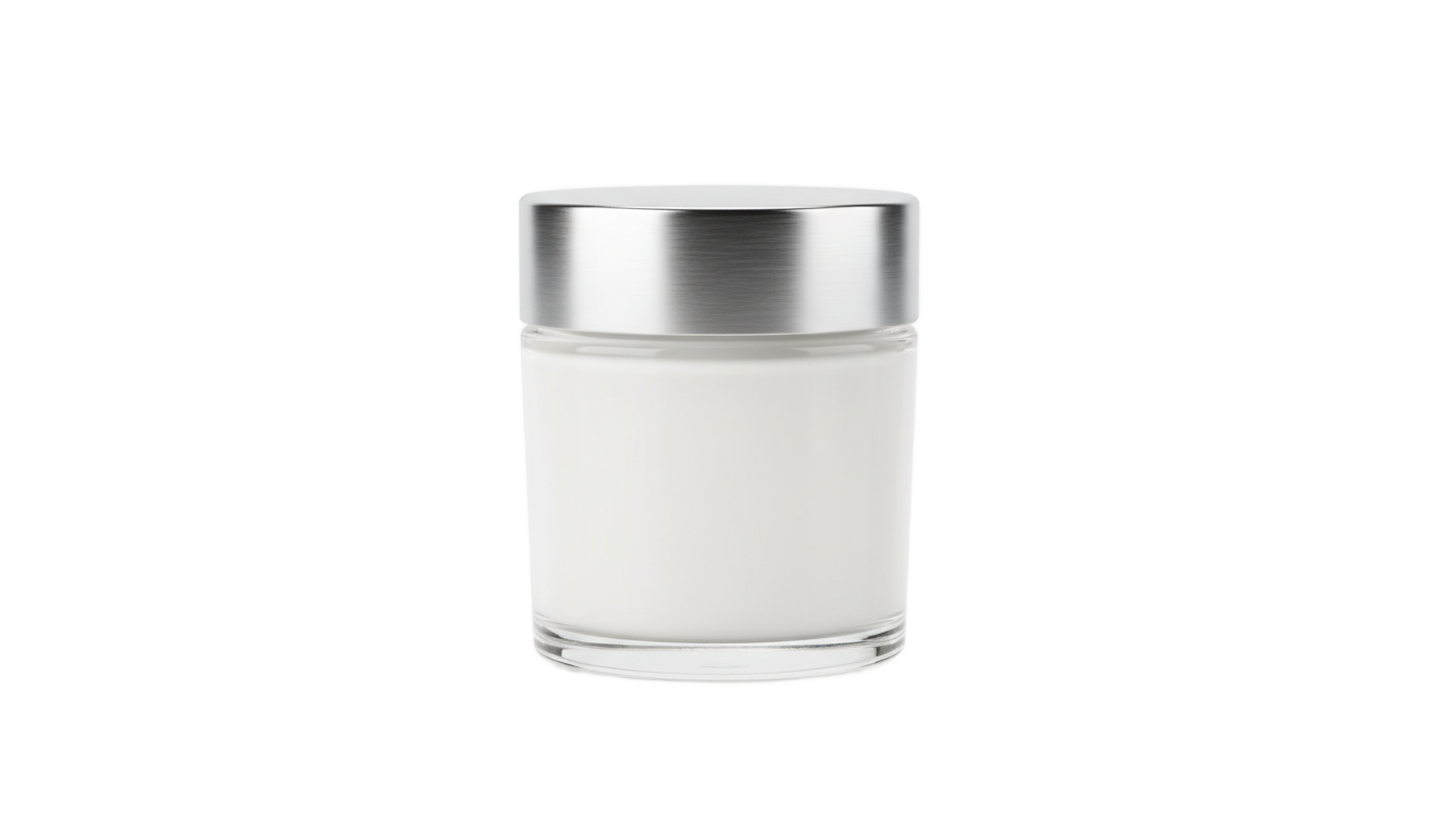 cream jar png PNG transparent background