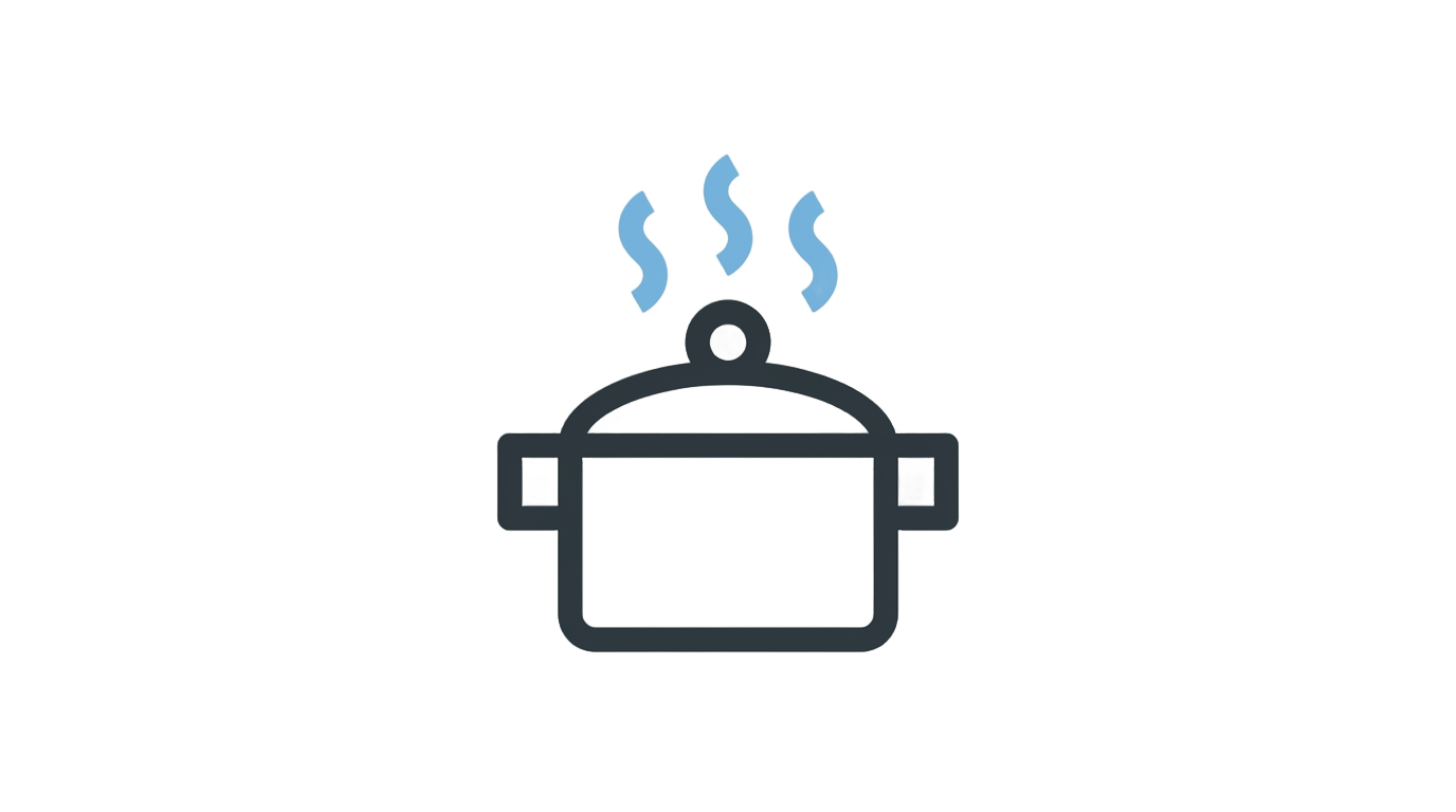 cooking pot logo png PNG transparent background