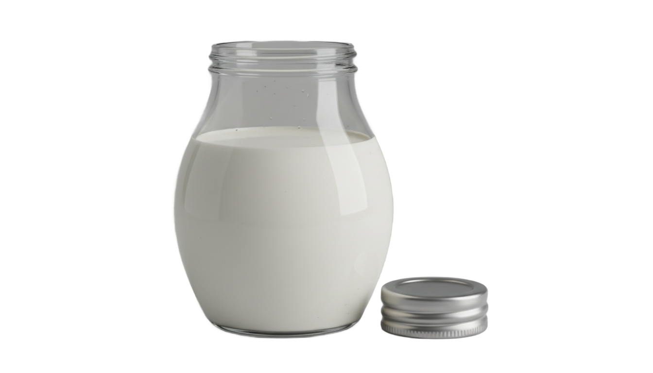 milk jar png PNG transparent background