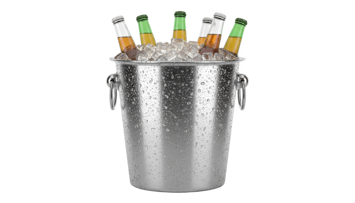 beer bucket png PNG transparent background