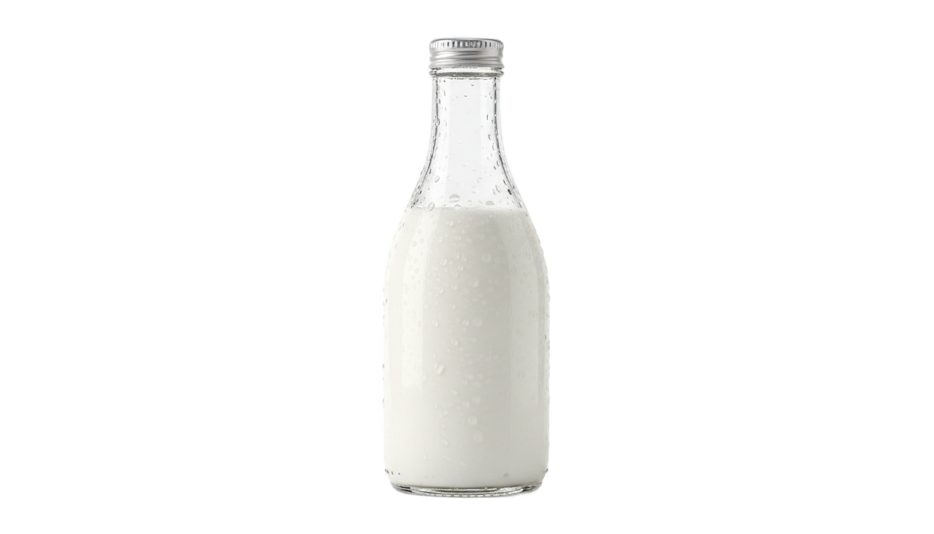 milk bottle png PNG transparent background