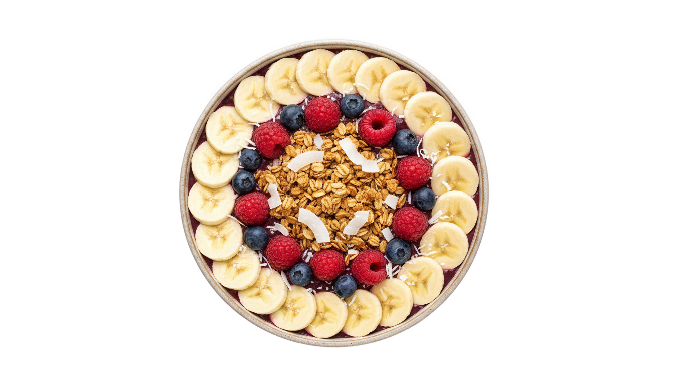 acai bowl png PNG transparent background