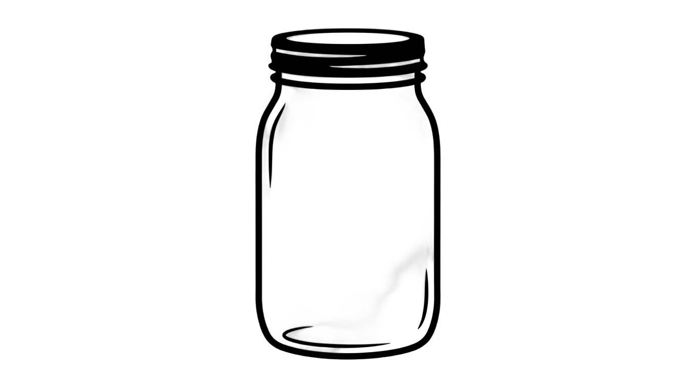 jar silhouette png PNG transparent background