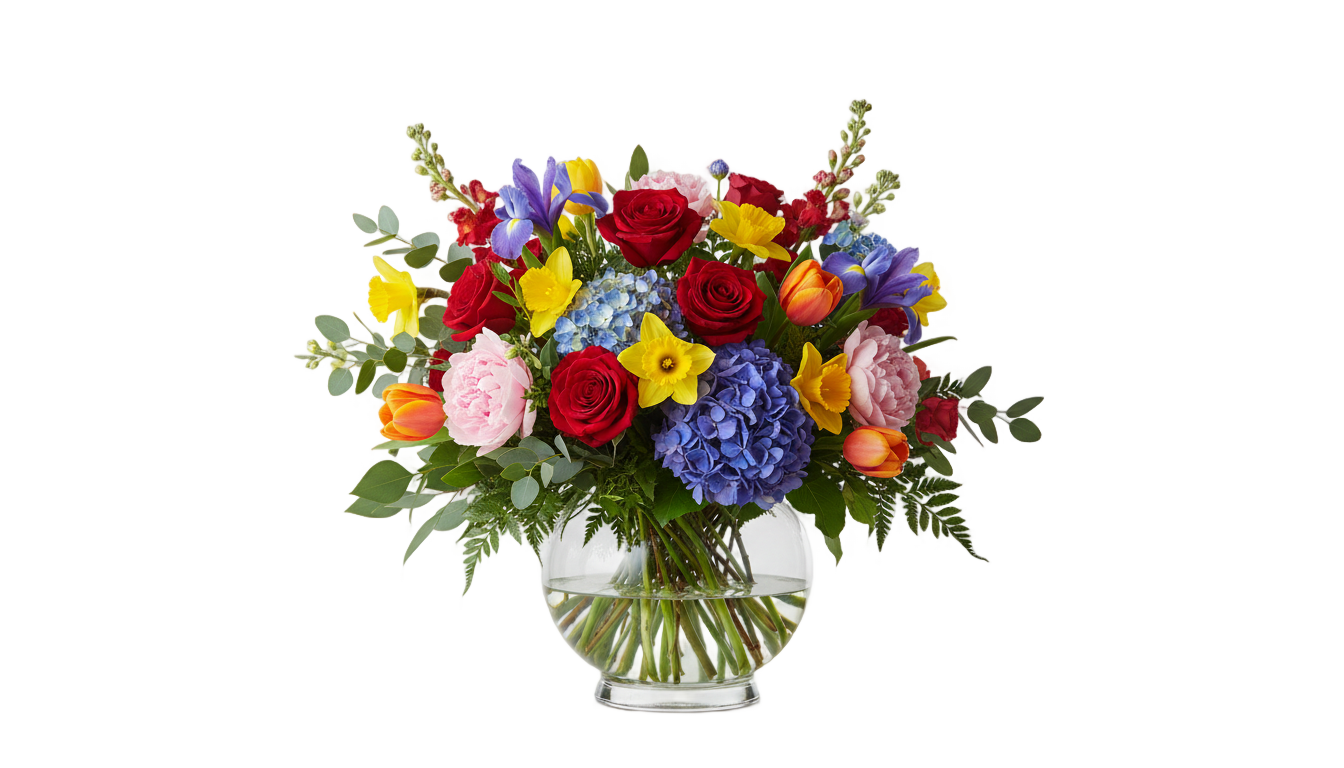 table flower vase png PNG transparent background