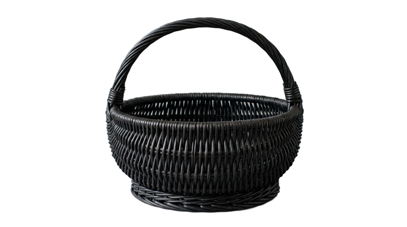 basket png black PNG transparent background