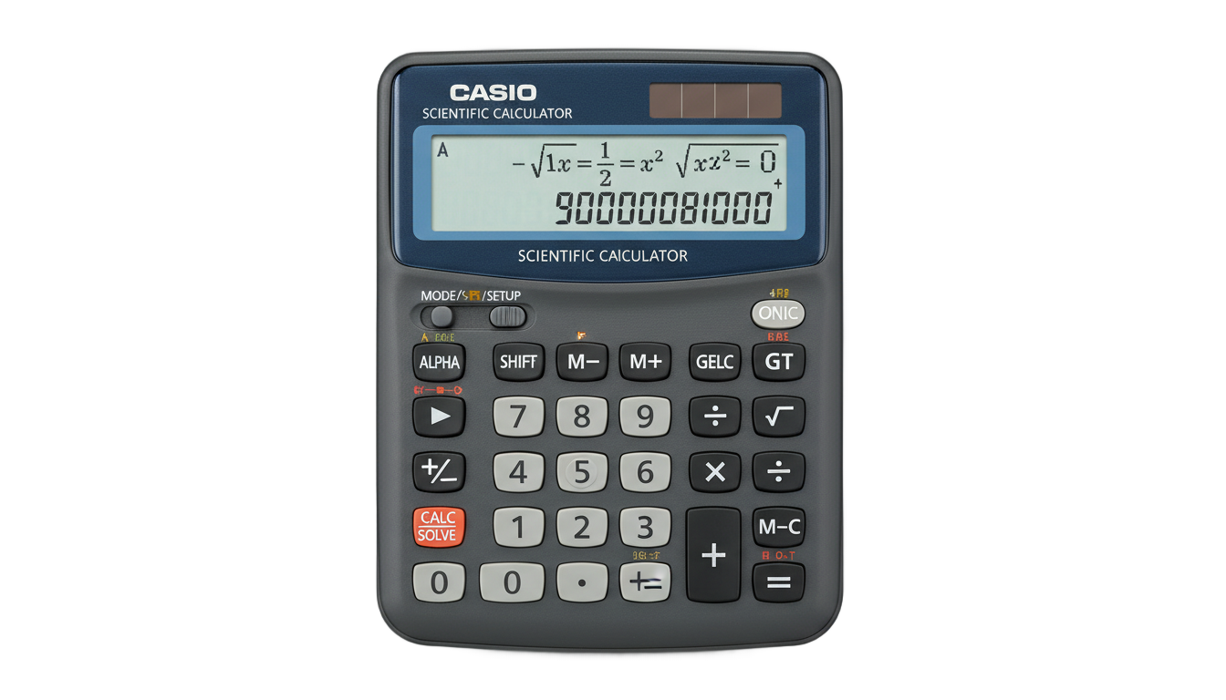 casio calculator png PNG transparent background