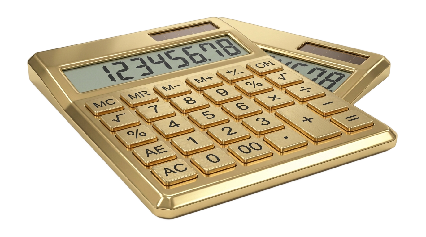 png gold price calculator PNG transparent background
