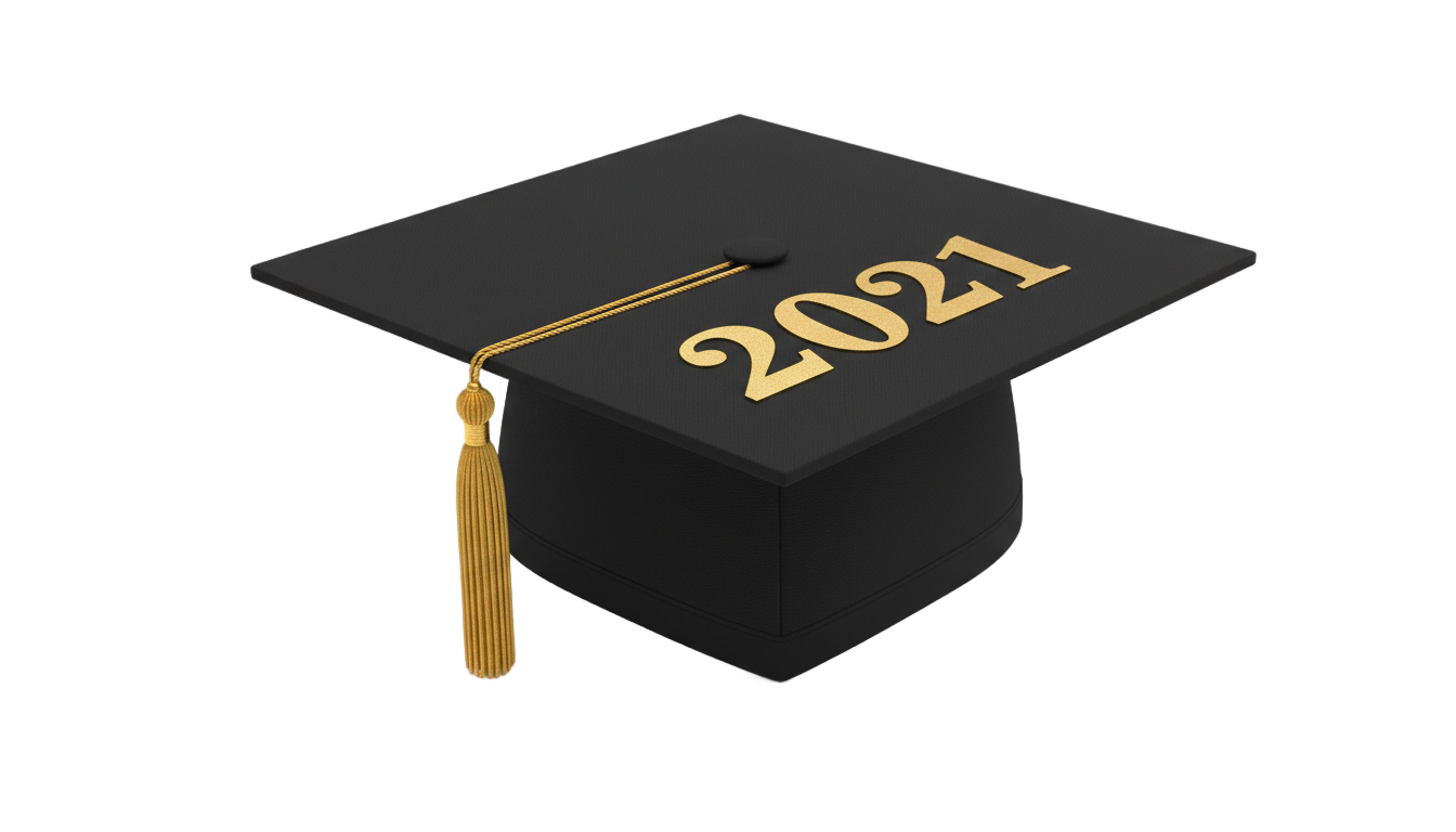 graduation cap 2021 png PNG transparent background