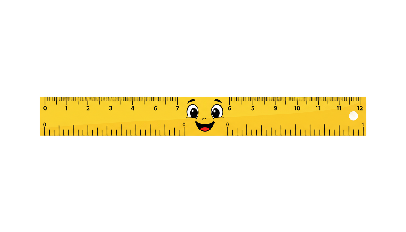 cartoon ruler png PNG transparent background