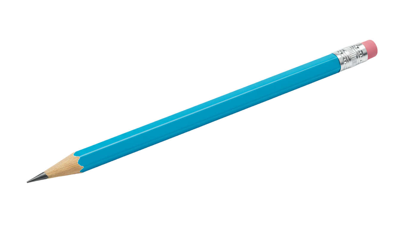 blue pencil png PNG transparent background