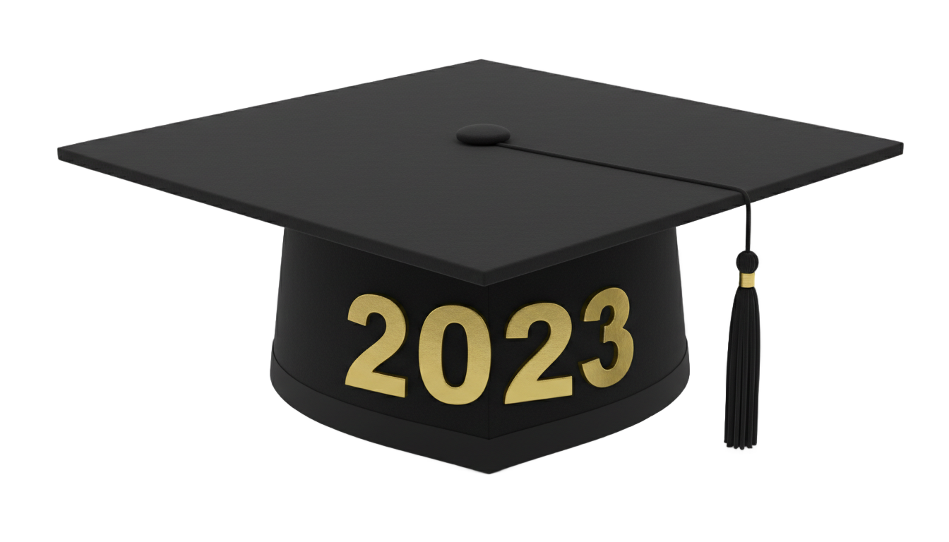 graduation cap 2023 png PNG transparent background