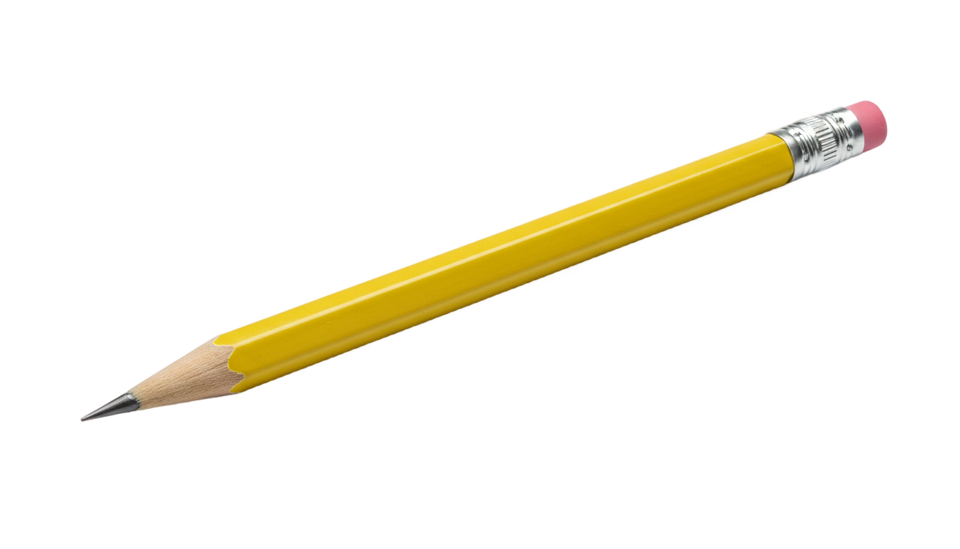 yellow pencil png PNG transparent background
