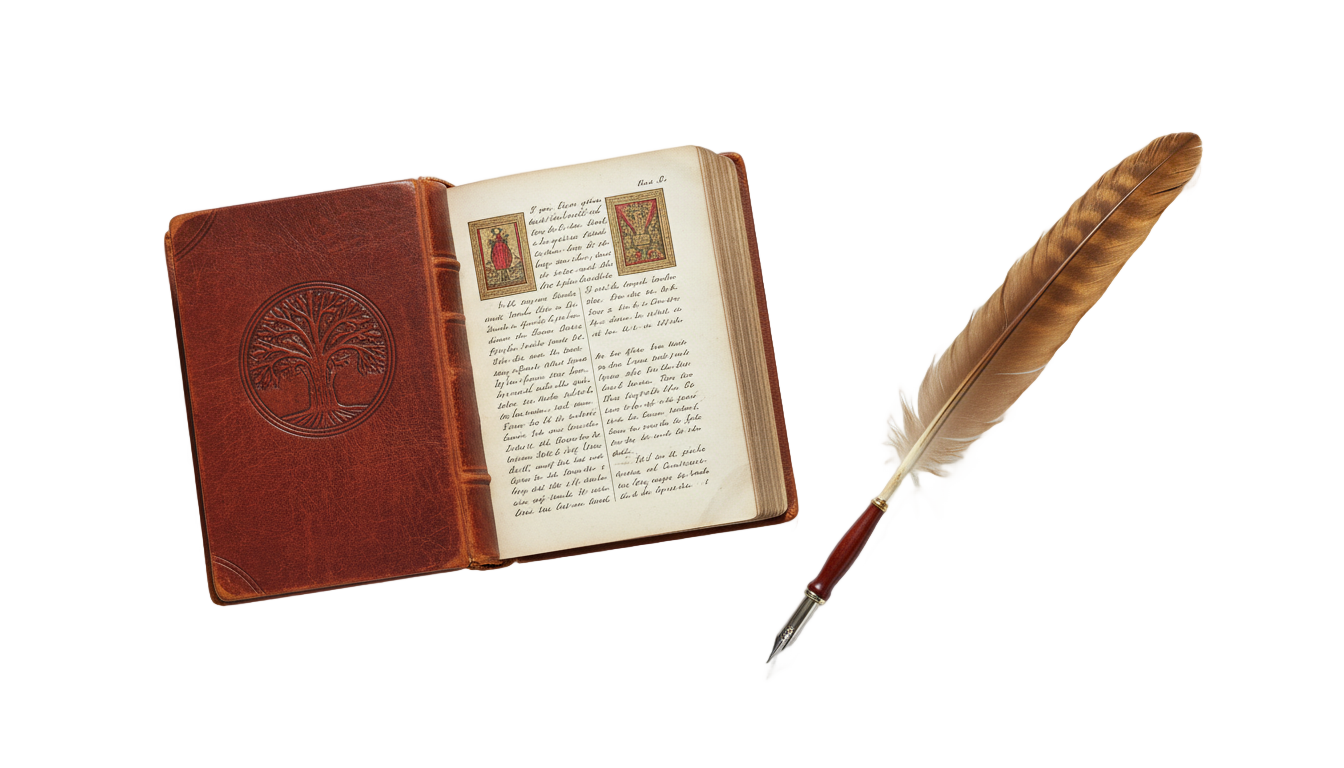 book and quill png PNG transparent background