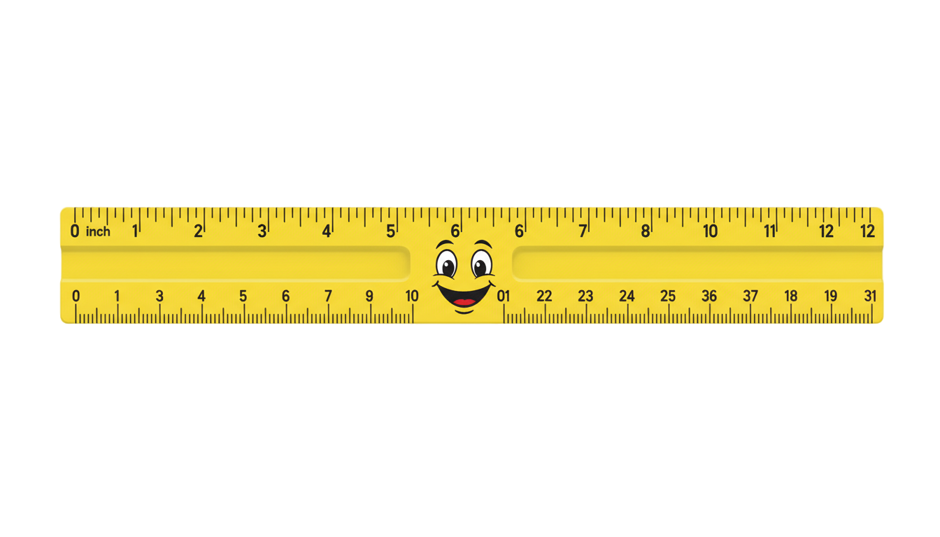 cartoon ruler png PNG transparent background