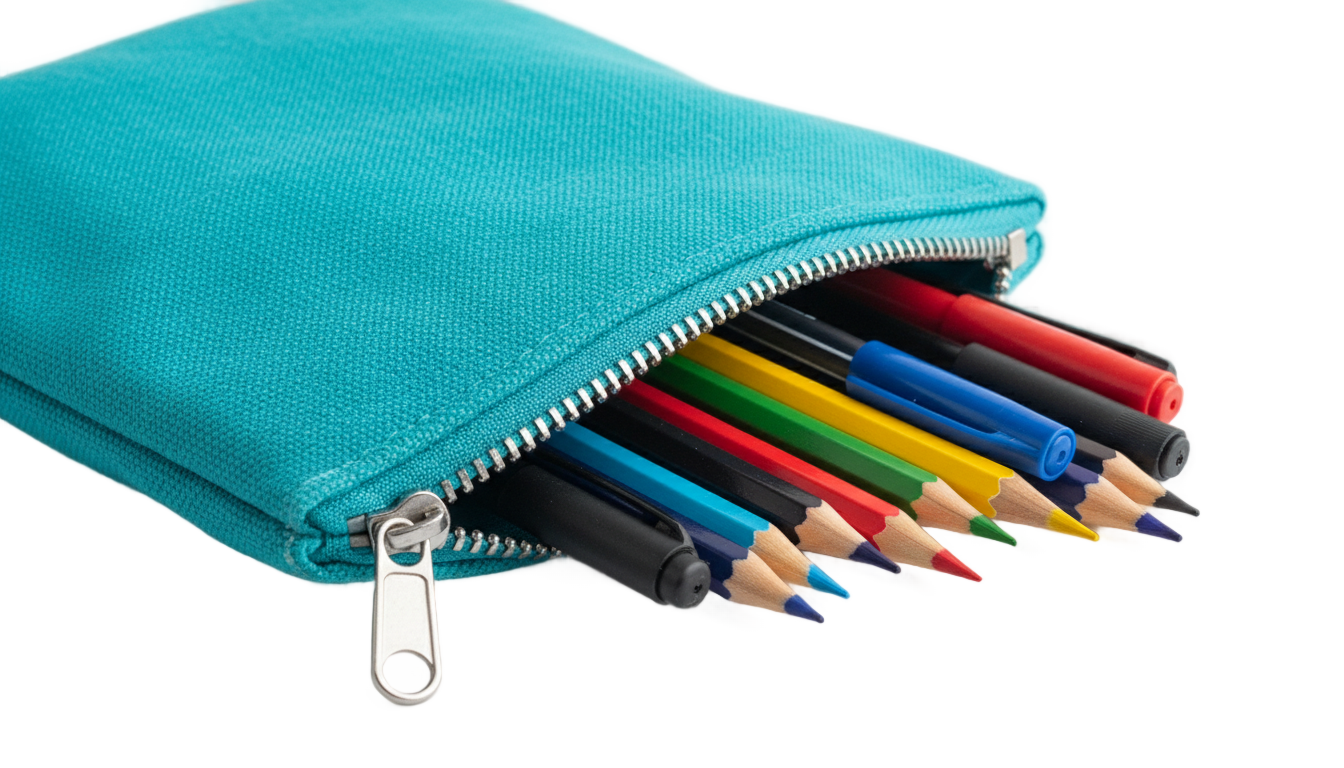 pencil bag png PNG transparent background