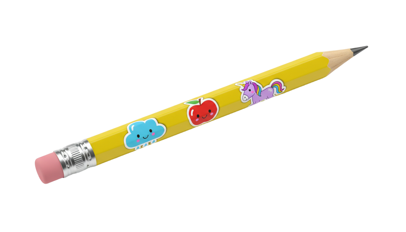 pencil sticker png PNG transparent background