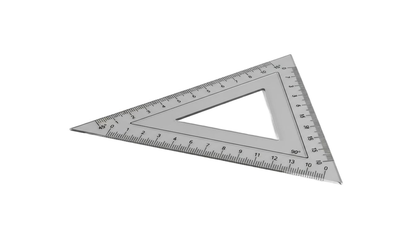 triangle ruler png PNG transparent background