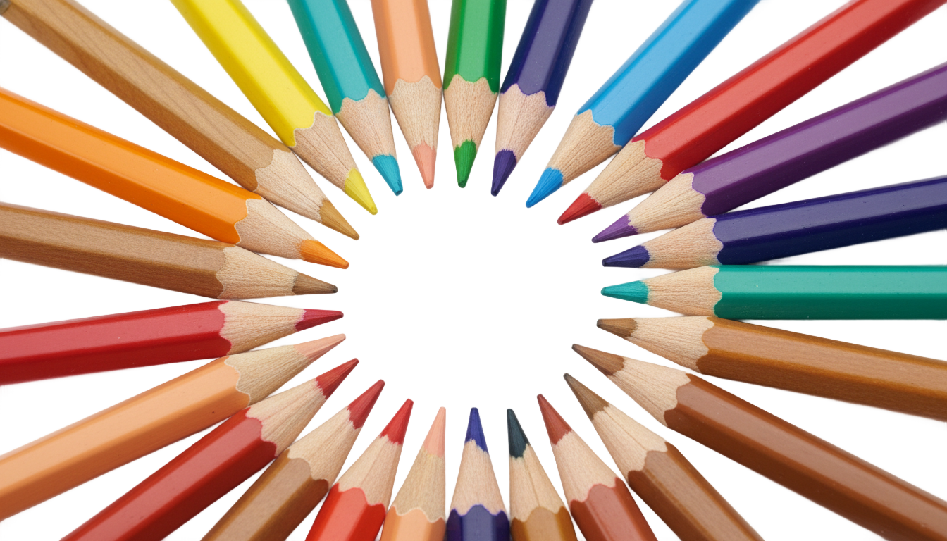 pencil colors png PNG transparent background