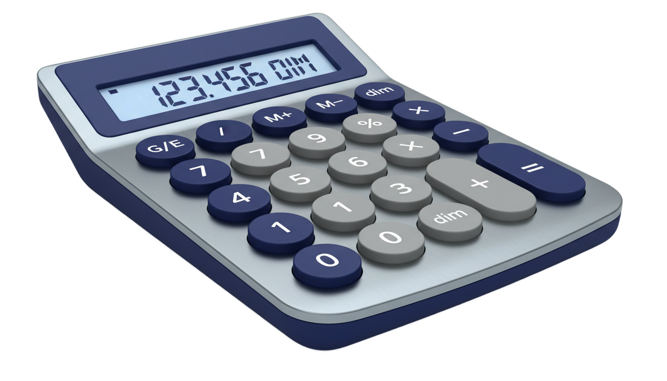 3d calculator icon png PNG transparent background