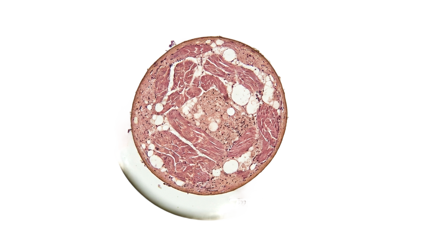 hot dog under microscope png PNG transparent background