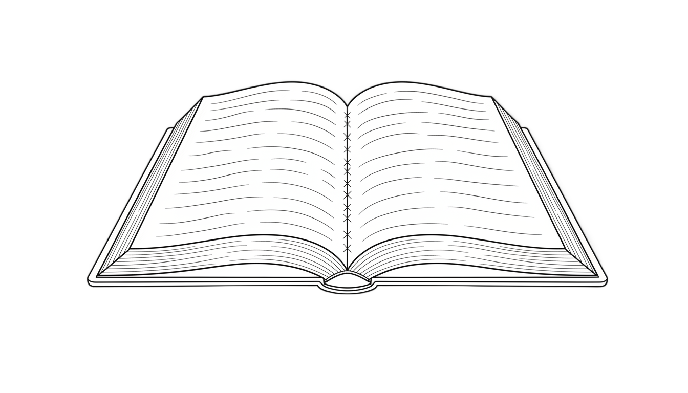 book clipart black and white png PNG transparent background