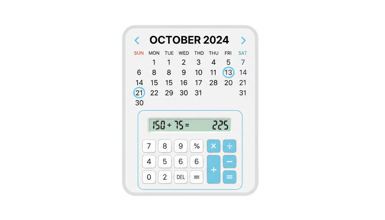 date calculator png PNG transparent background