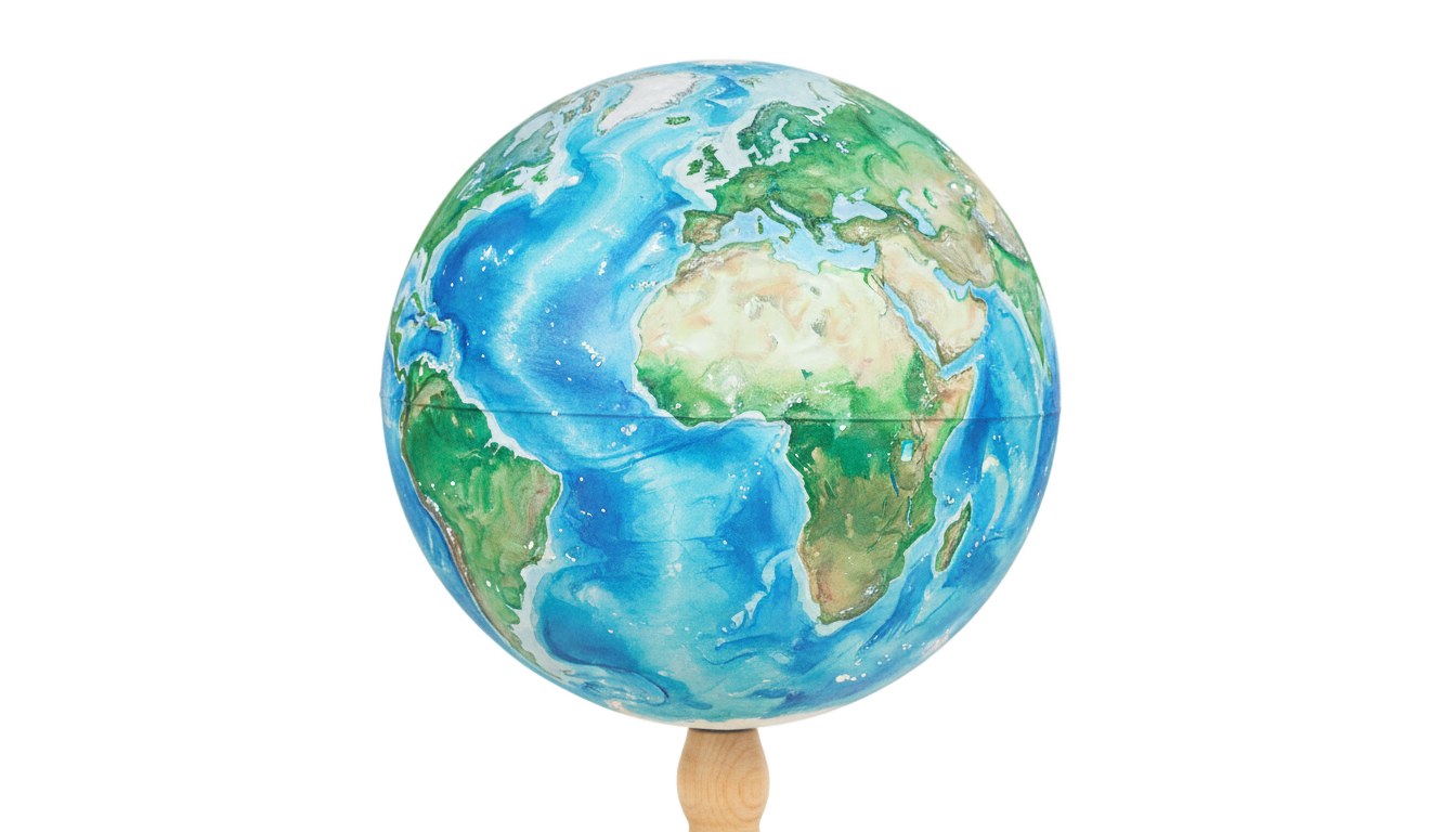 watercolor globe png PNG transparent background