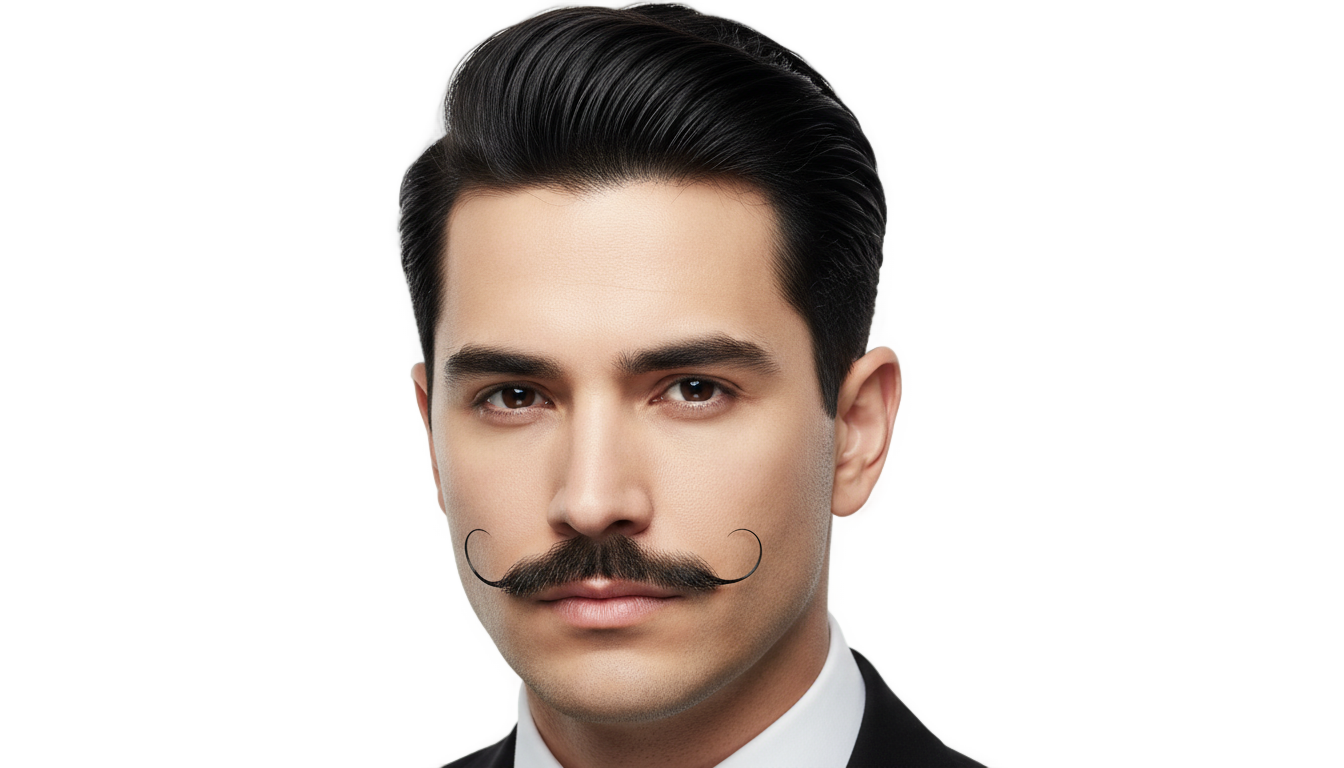 pencil mustache png PNG transparent background