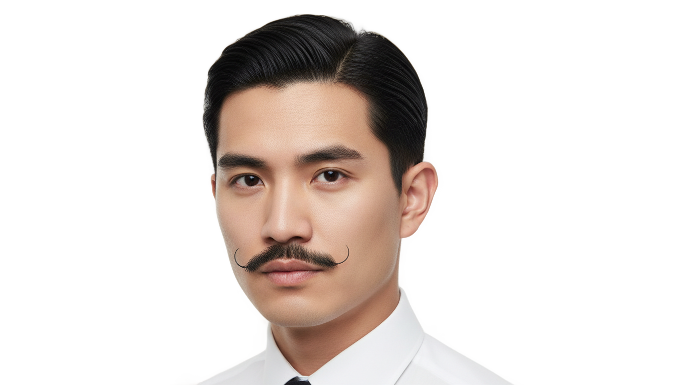 pencil mustache png PNG transparent background