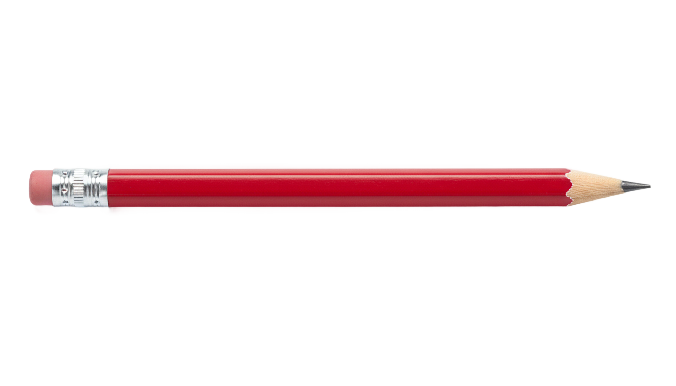 red pencil png PNG transparent background