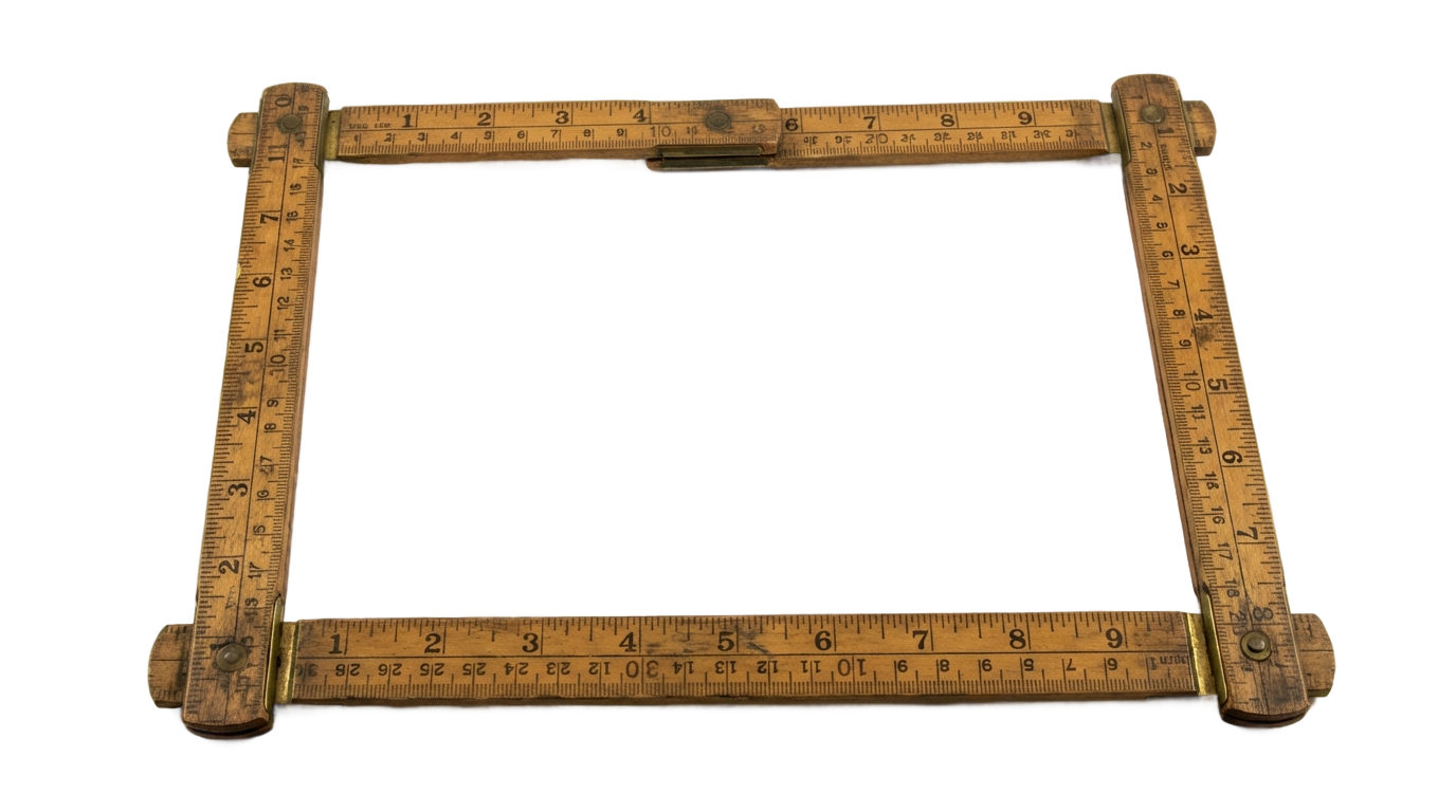 ruler border png PNG transparent background