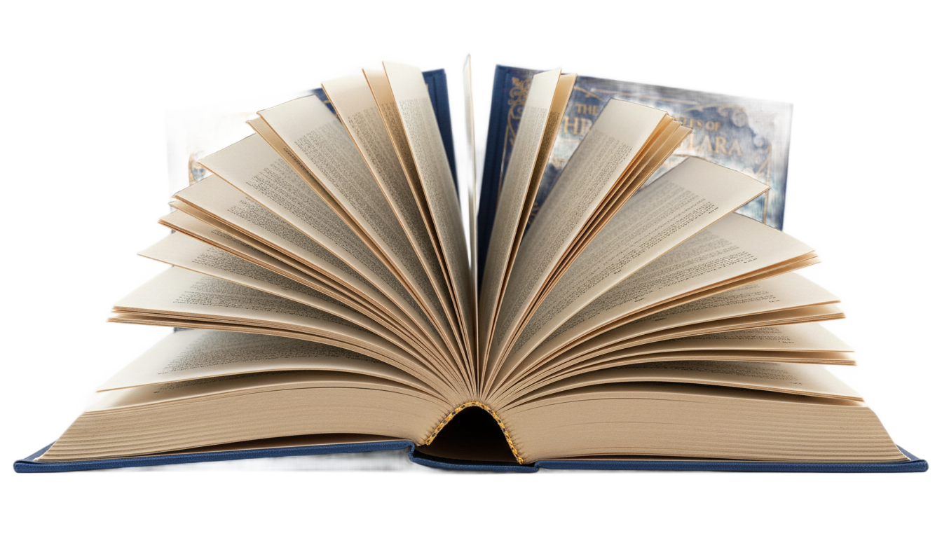 half open book png PNG transparent background