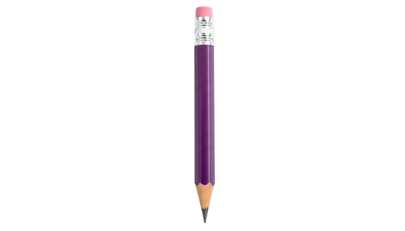 purple pencil png PNG transparent background