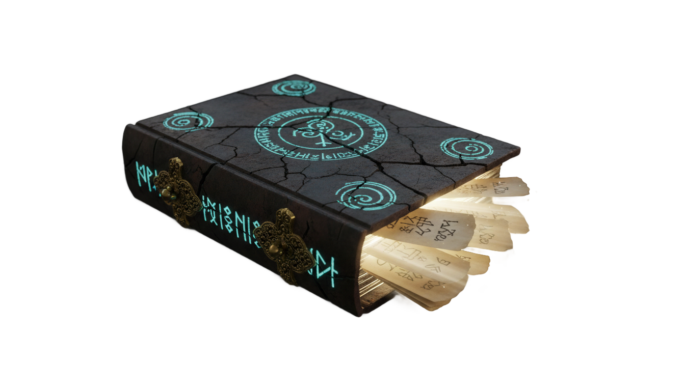 magical book png PNG transparent background