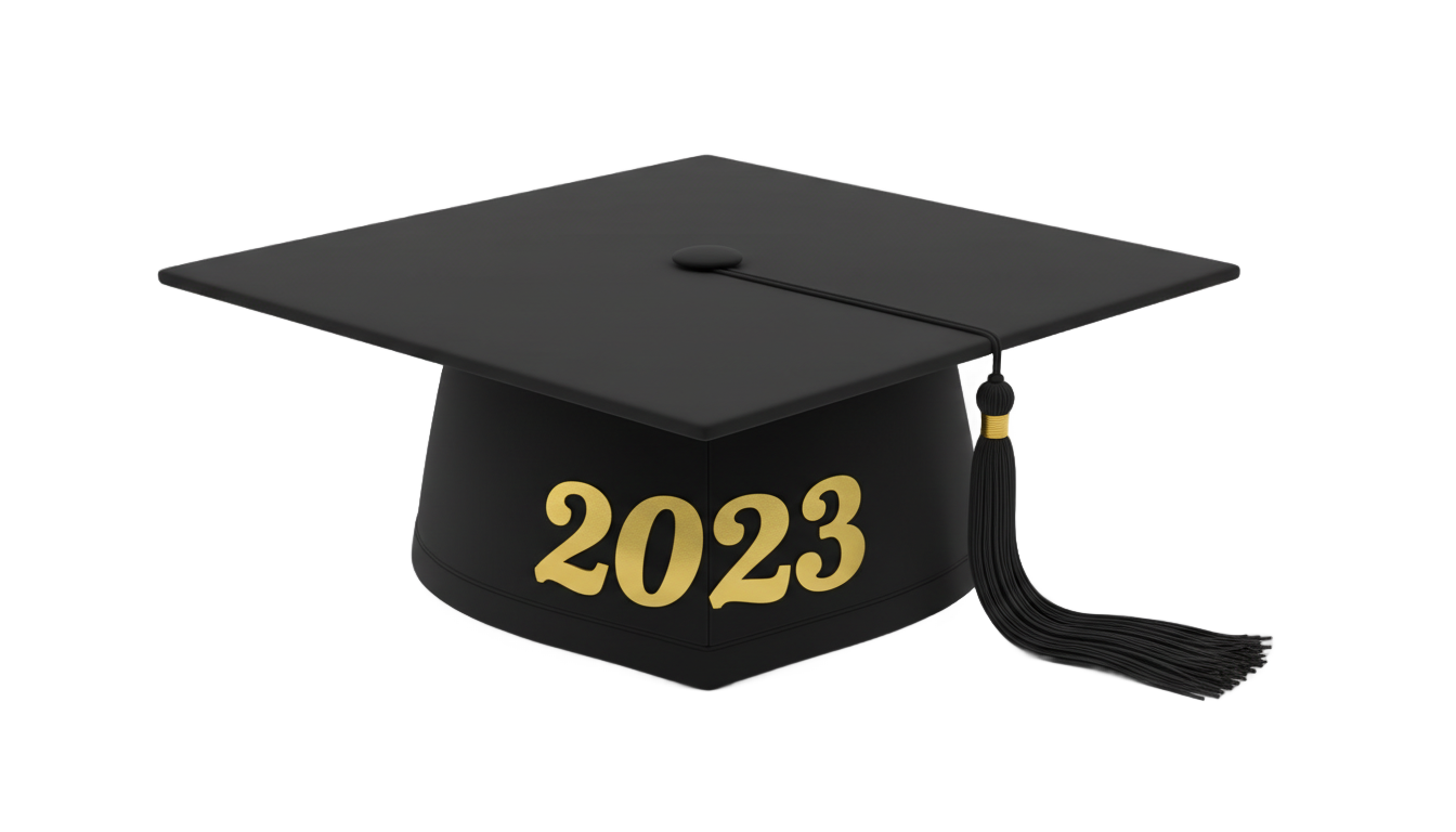 graduation cap 2023 png PNG transparent background