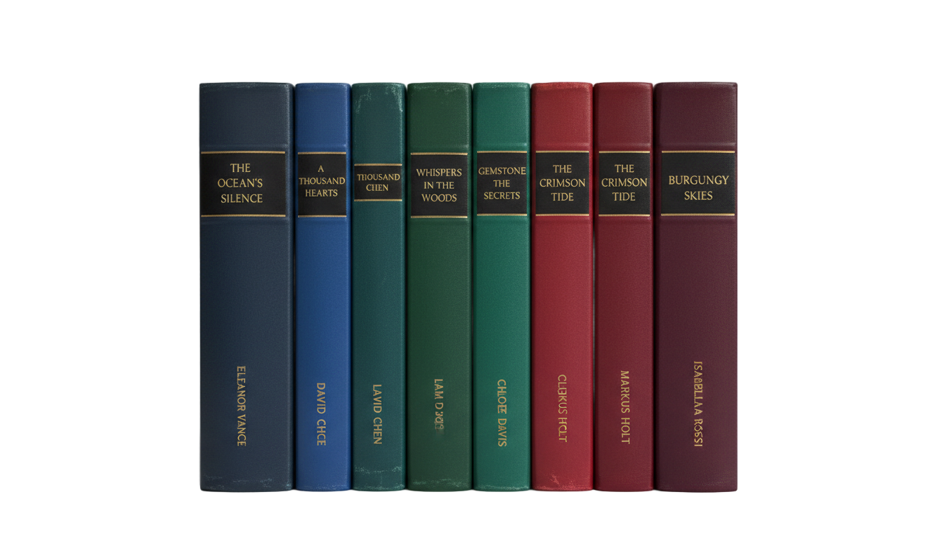 book spines png PNG transparent background