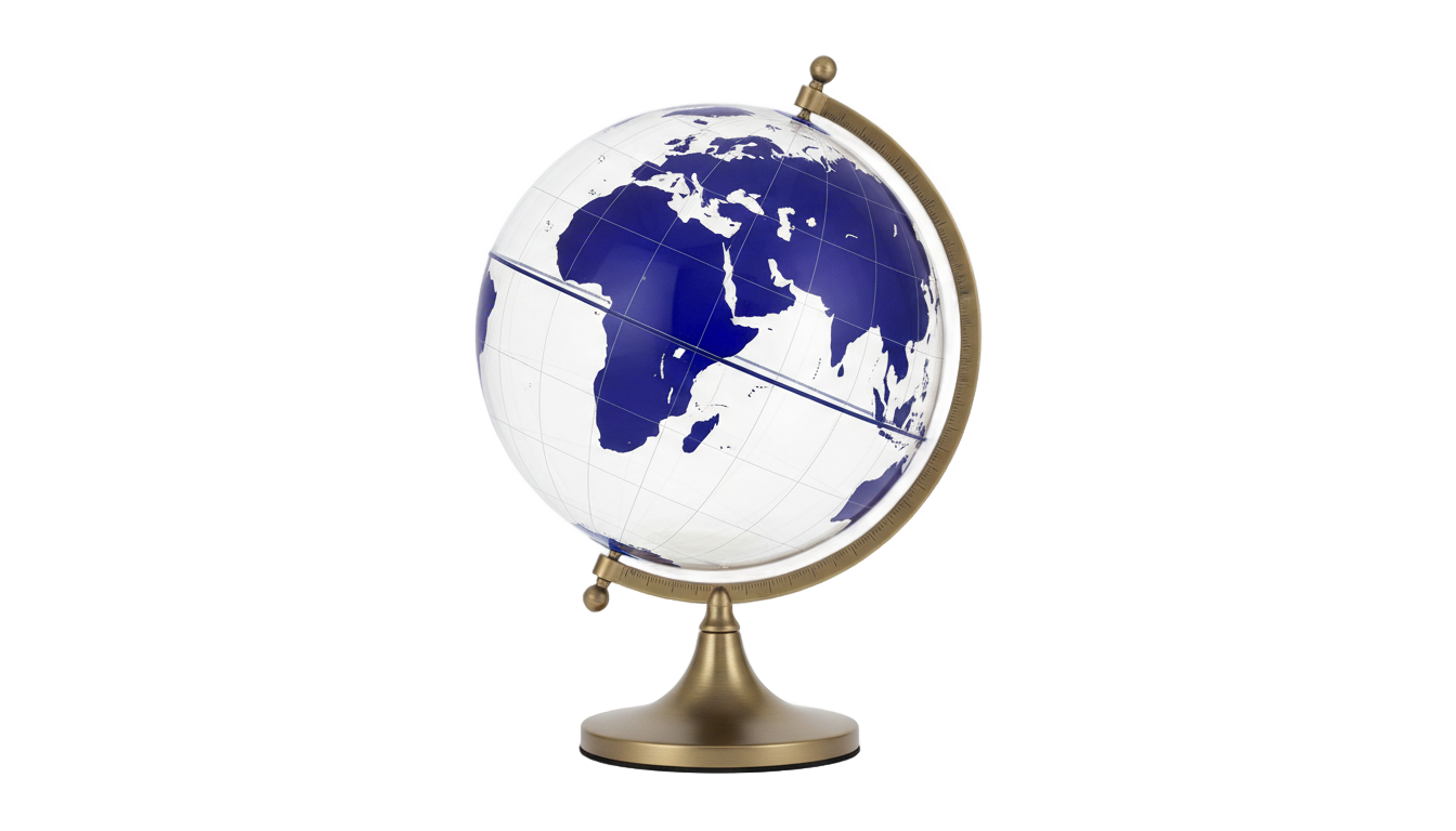 globe line art png PNG transparent background